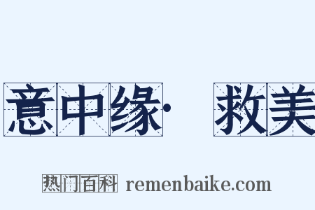 意中缘·救美是什么意思的图片